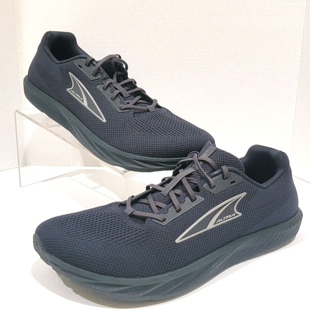 Altra Escalante 4 Men Size 12.5 All Black Road Running Sneaker Shoes AL0A85NE001